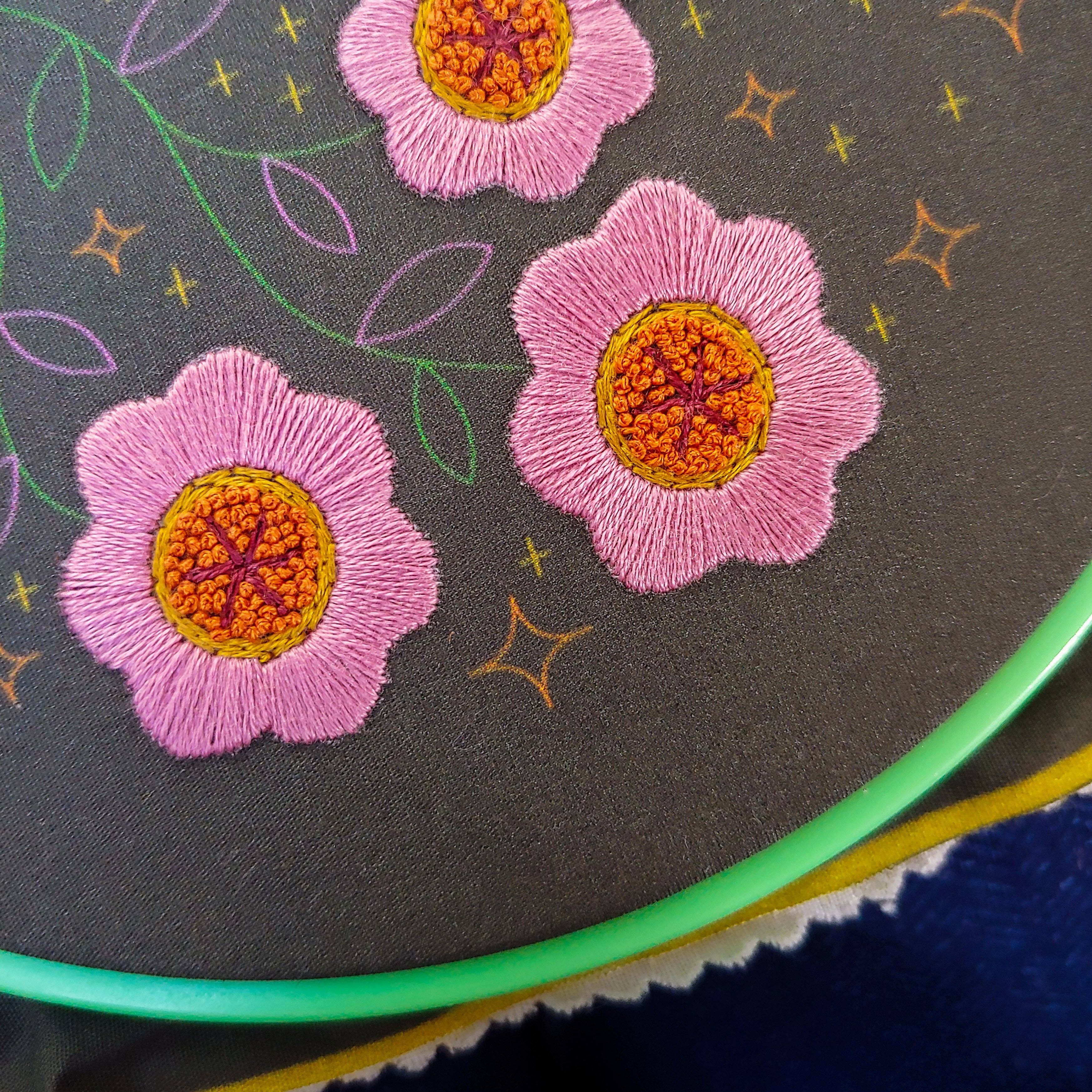 Enchanted embroidery kit