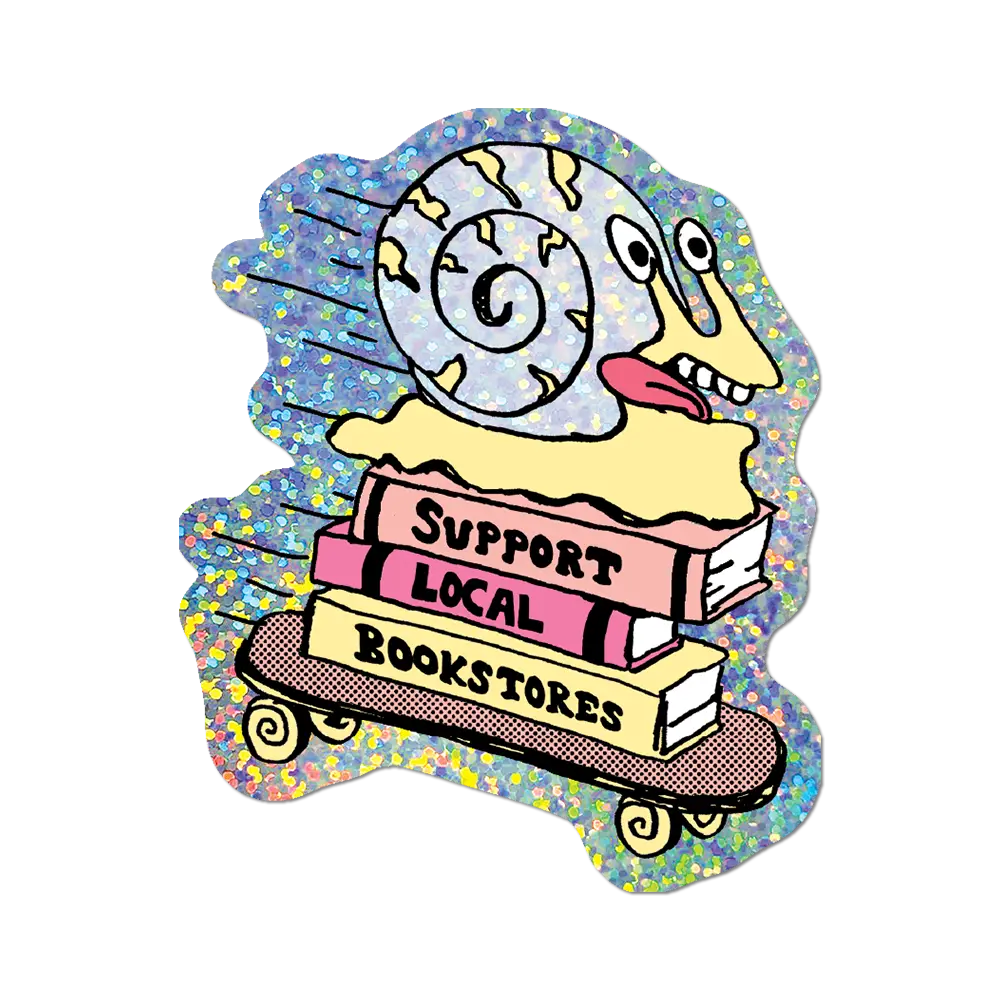 Support Your Local Bookstore Die-Cut Sticker