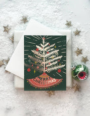 Christmas Greeting Card | Aluminum Christmas Tree