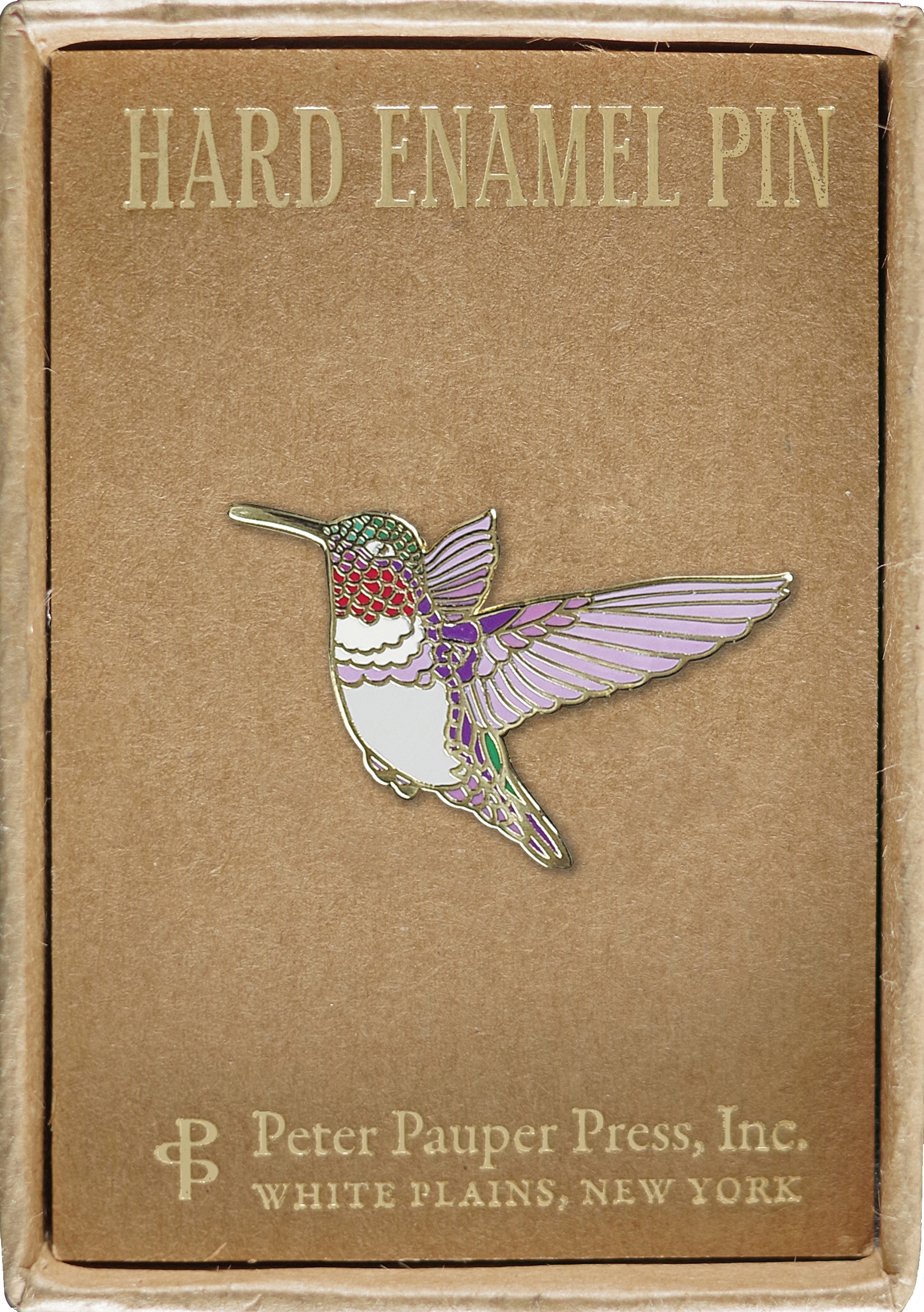 Hummingbird Enamel Pin