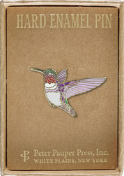 Hummingbird Enamel Pin