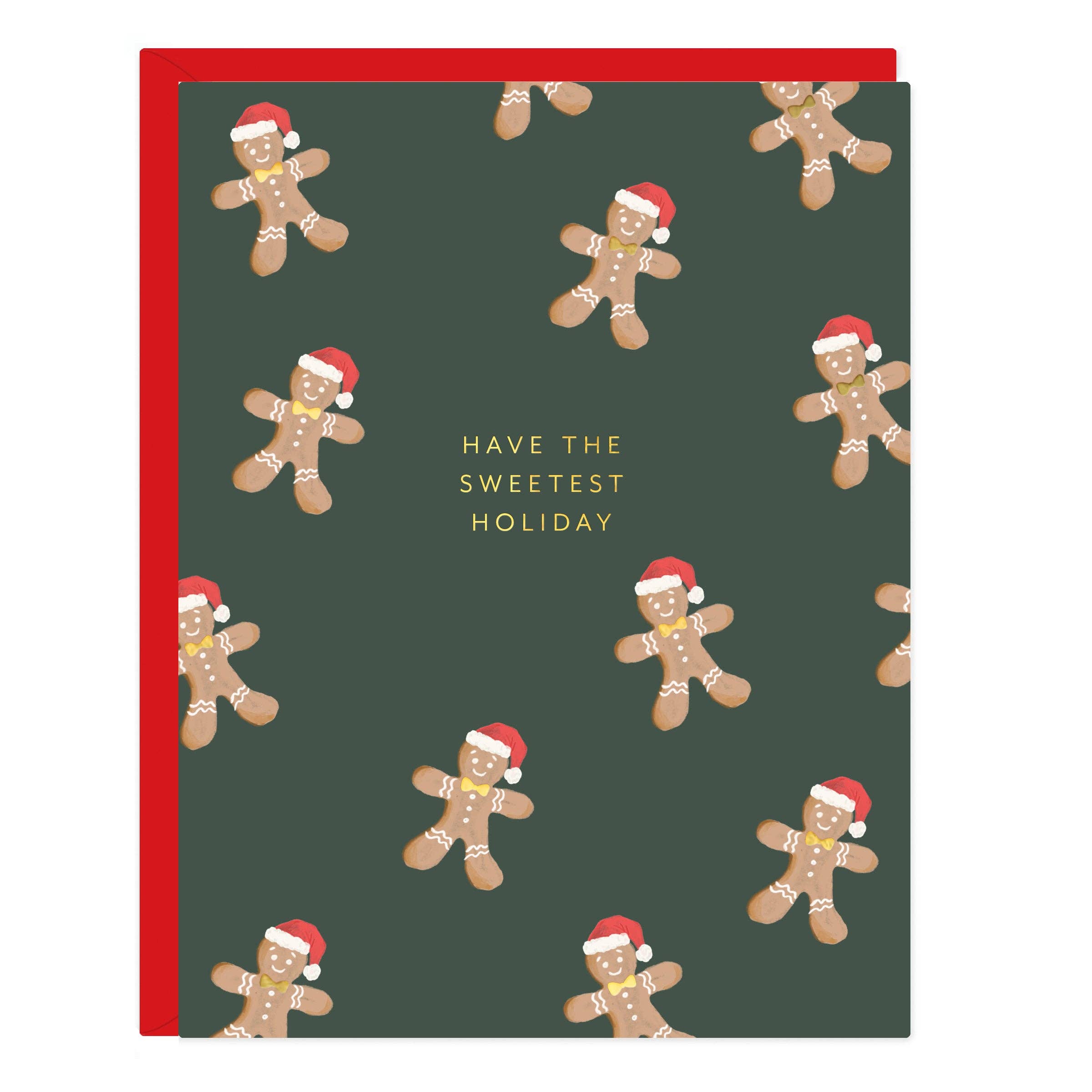 Gingerbread Christmas Card