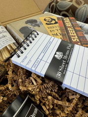 White Library Card Memo Pad