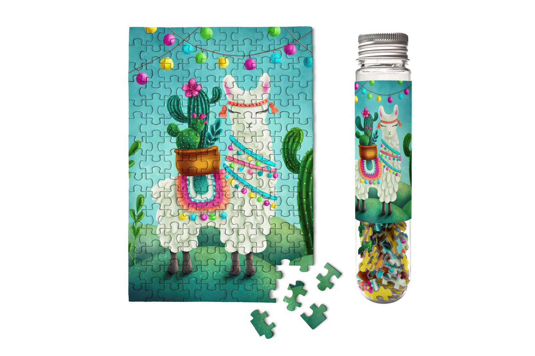 Llama Bama Ding Dong - Mini Jigsaw Puzzle