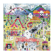Michael Storrings Haunted Amusement Park 500 Piece Puzzle