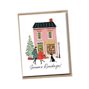 Seasons Readings! Bookish Holiday A2 Greeting Card