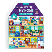 My House, My Home 100 Piece House-Shaped Puzzle
