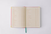 2026 Tulip Blind Embossed 17-Month Medium Bound Planner