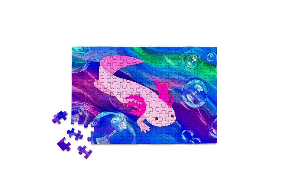 Axolotl - Mini Jigsaw Puzzle