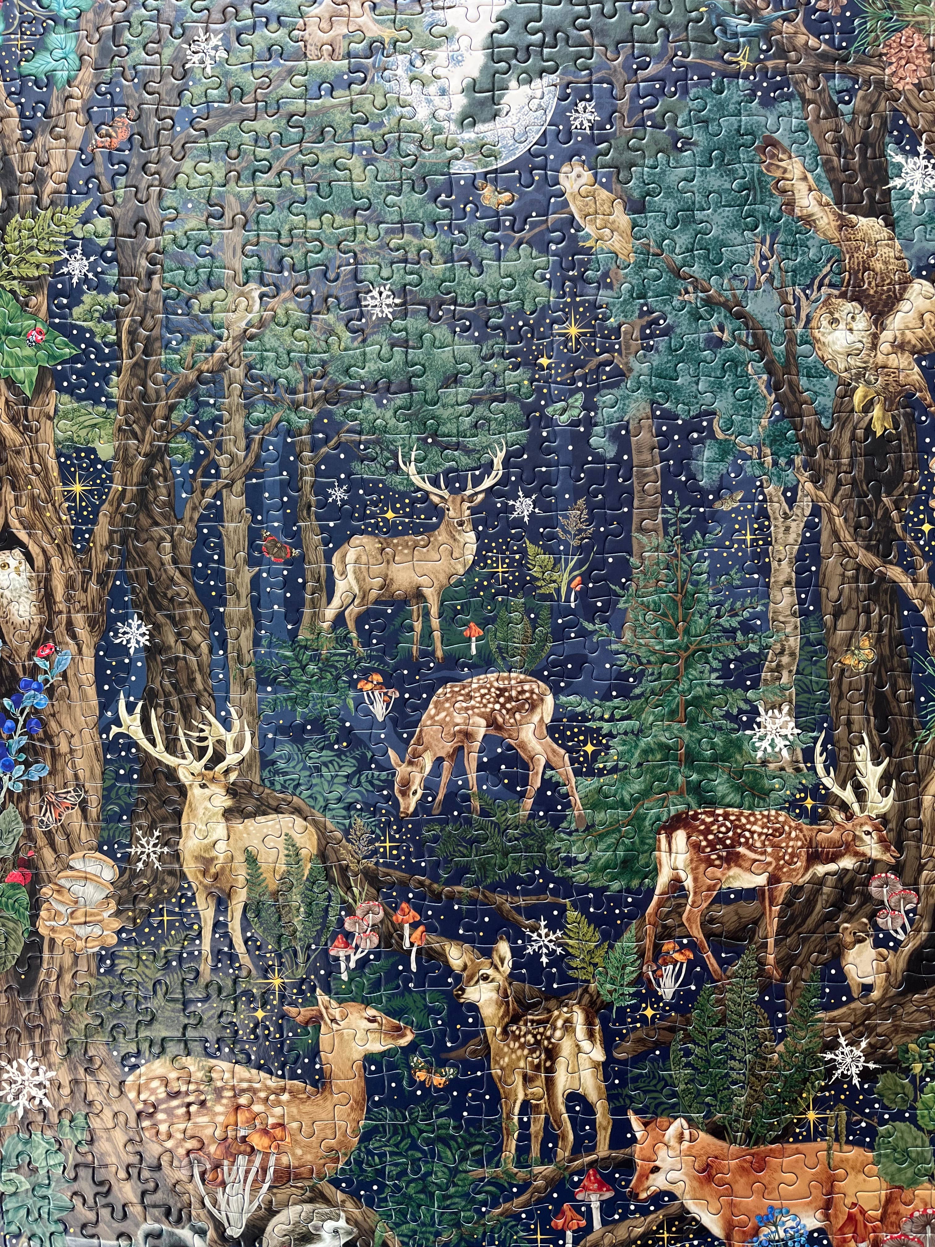 The Art File Into The Forest 1000 Piece Jigsaw Puzzle