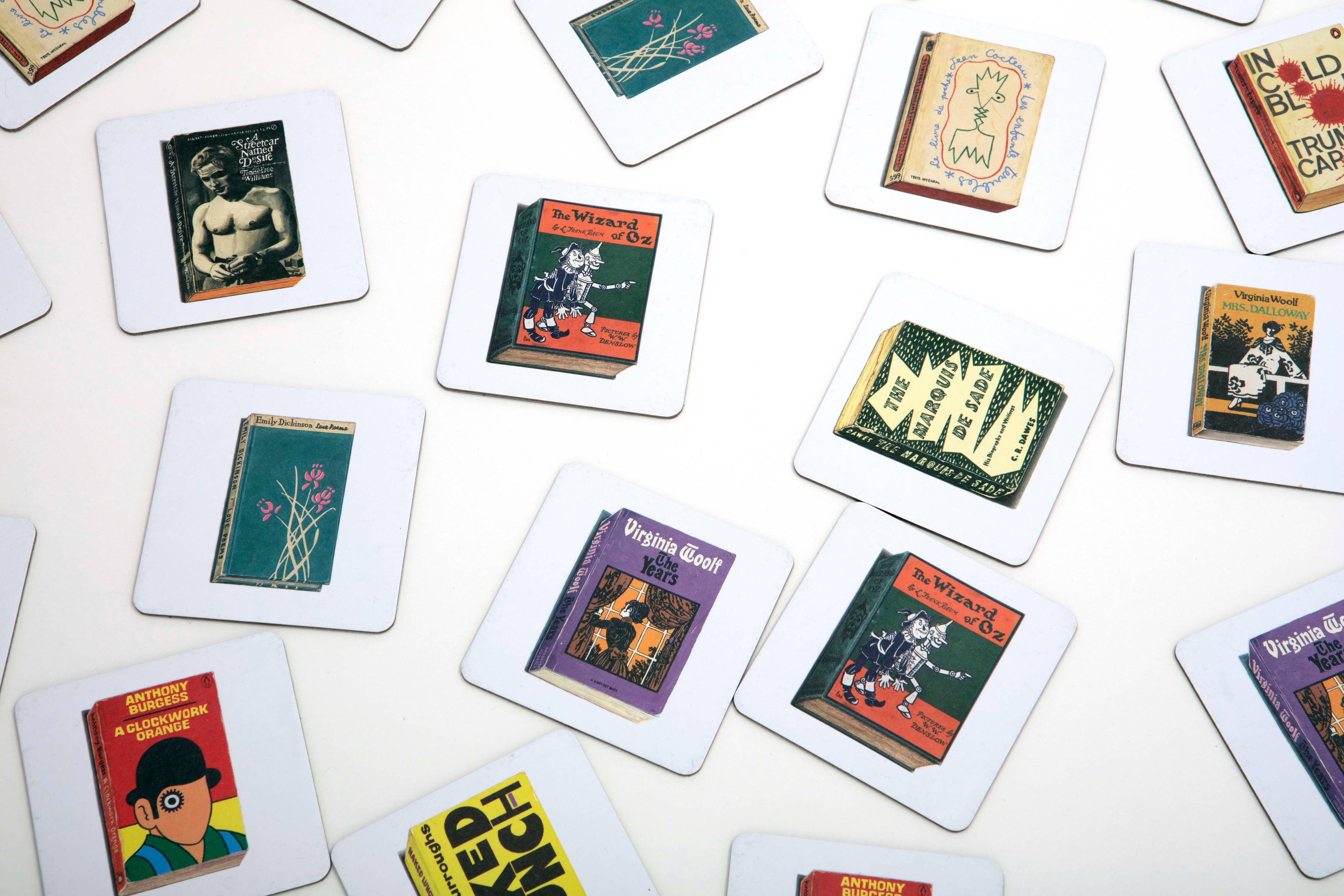 Classic Paperbacks Memory Game