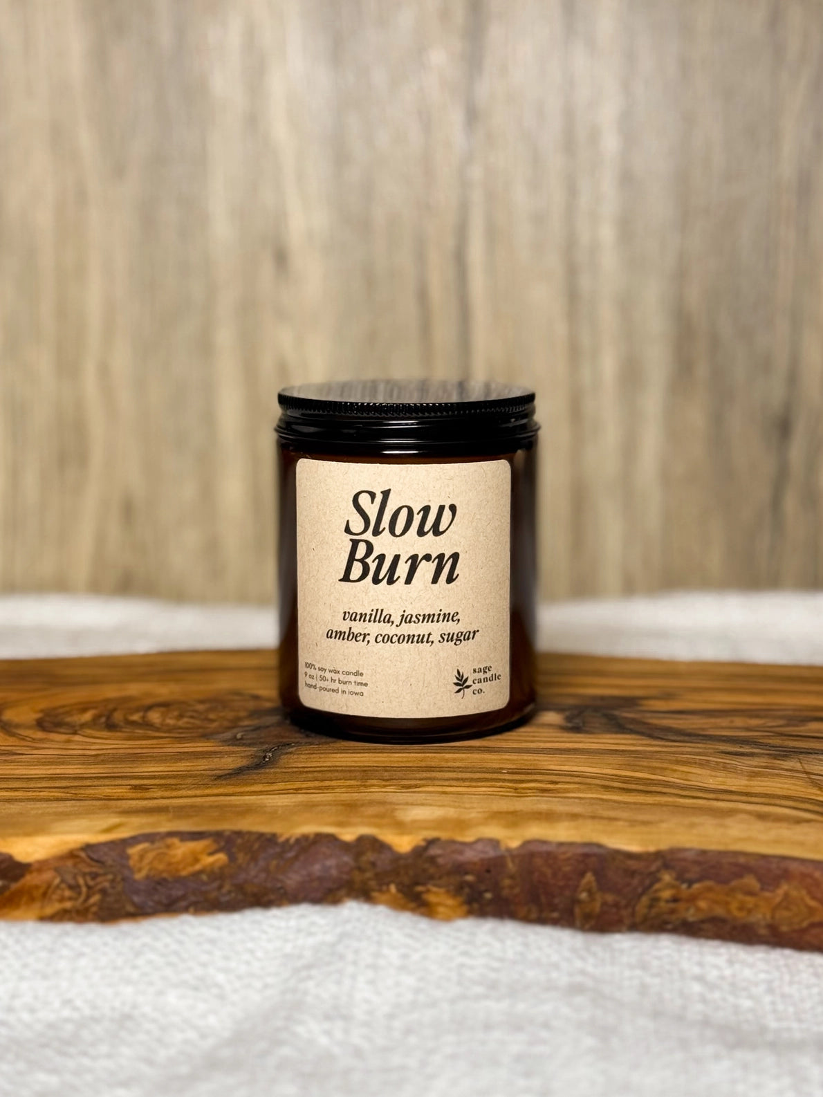 Slow Burn - 100% Soy Wax Candle