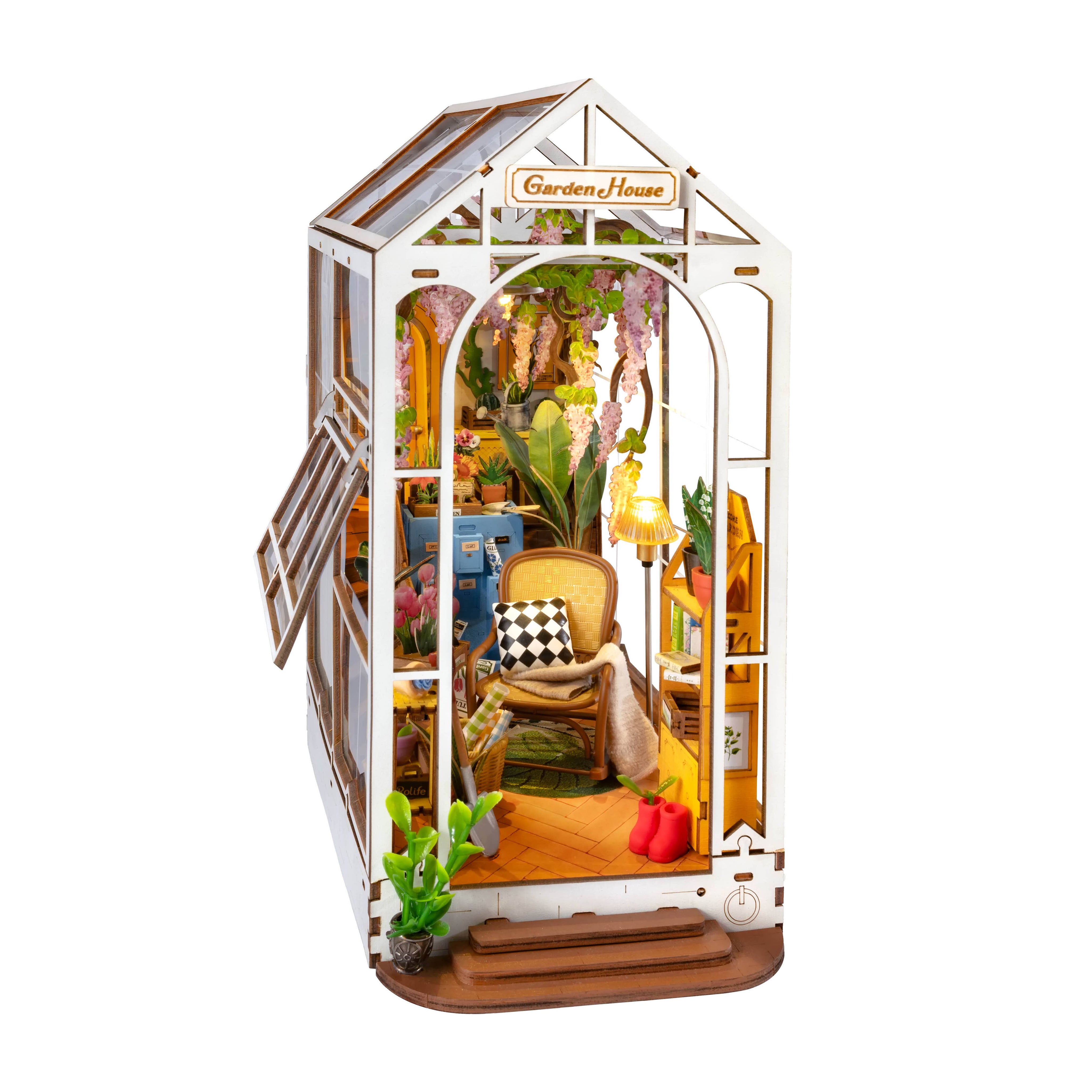 DIY Book Nook Kit: Garden House