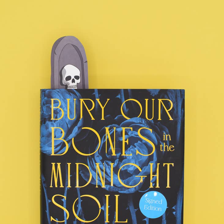Tombstone Bookmark (it’s die cut!)