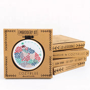 Close to home embroidery kit