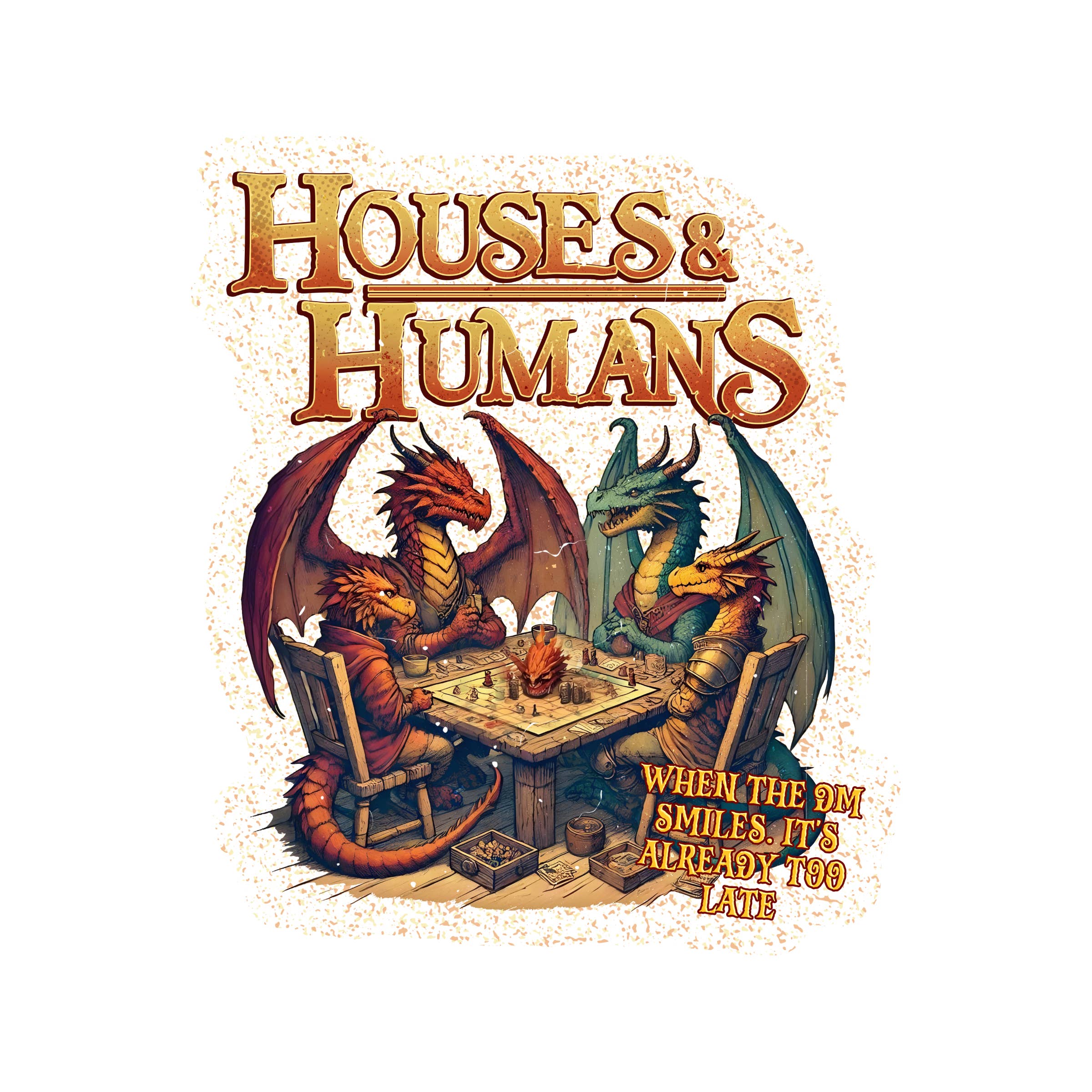 Houses & Humans Vinyl Sticker