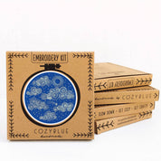 Night sky embroidery kit