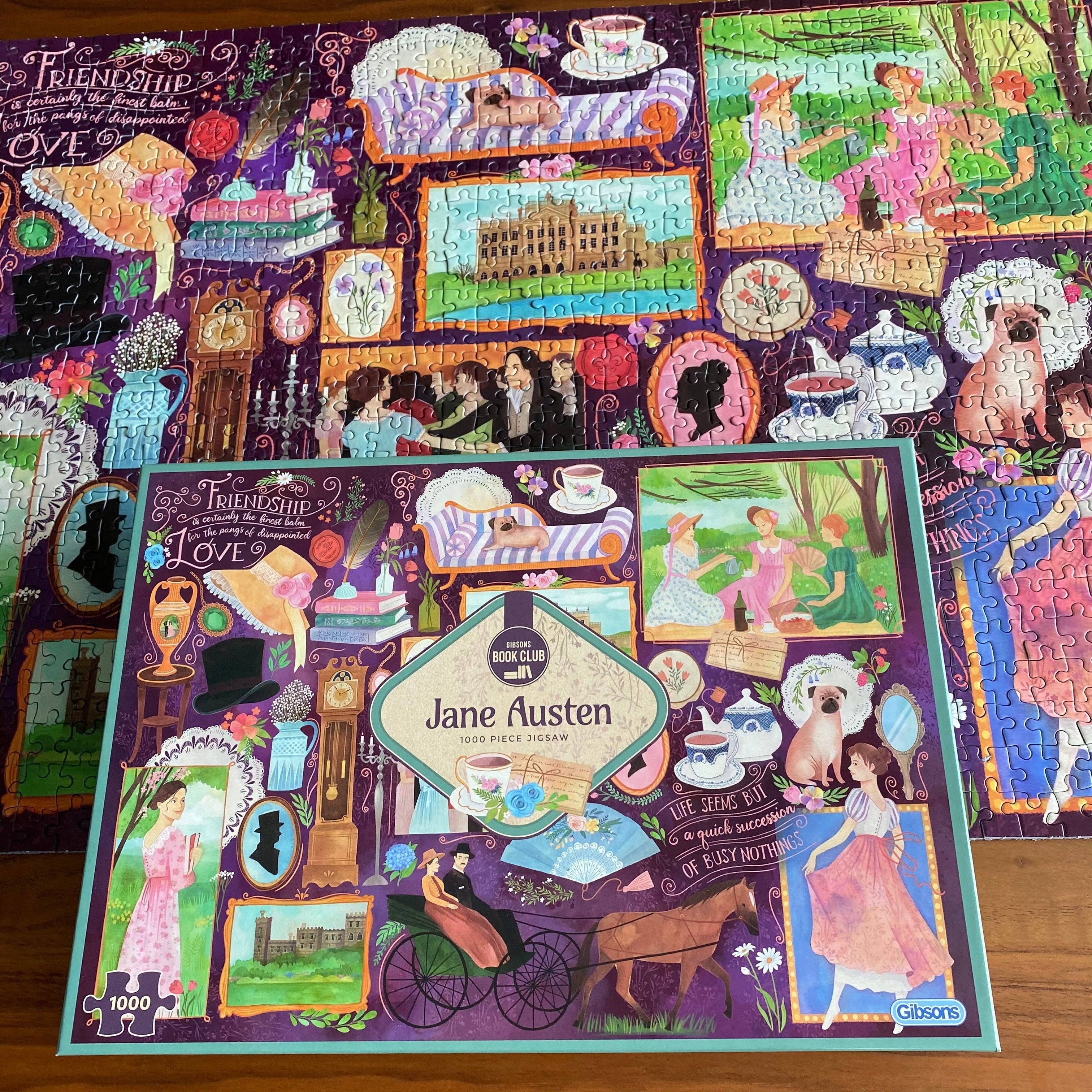 Book Club: Jane Austen 1000 Piece Jigsaw Puzzle