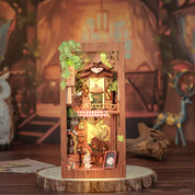 DIY Book Nook Kit: Squirrel Collector with Dust Cover