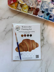 Croissant Watercolor Kit