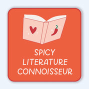 Spicy Literature Connoisseur Sticker