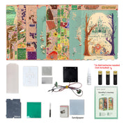 DIY Book Nook Kit: Dorothy's Journey w/ Dust Cover