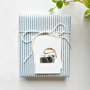 Vintage camera mini enclosure notecard