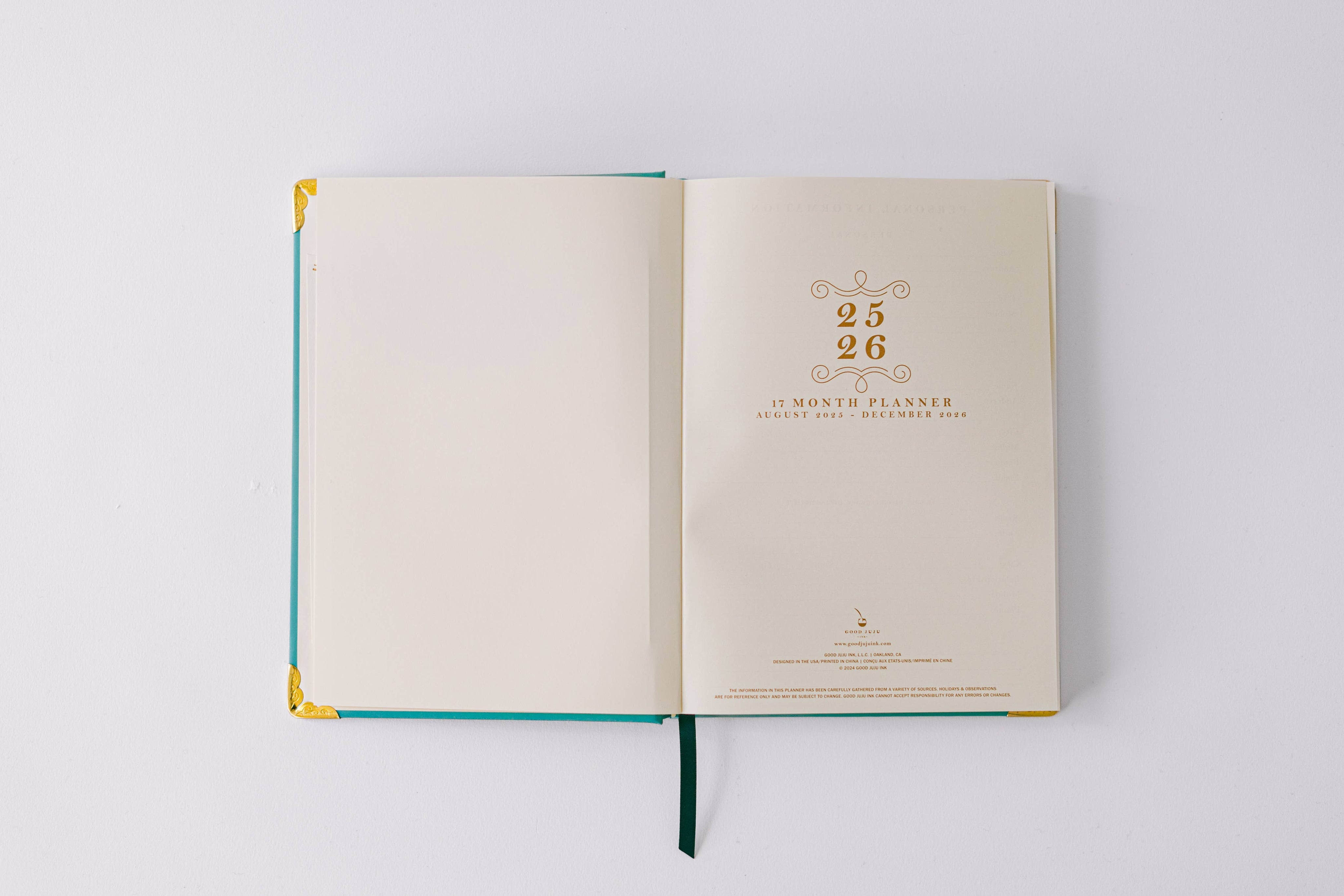 2026 Painted Frame 17-Month Medium Bound Planner