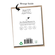 Seasons Readings! Bookish Holiday A2 Greeting Card