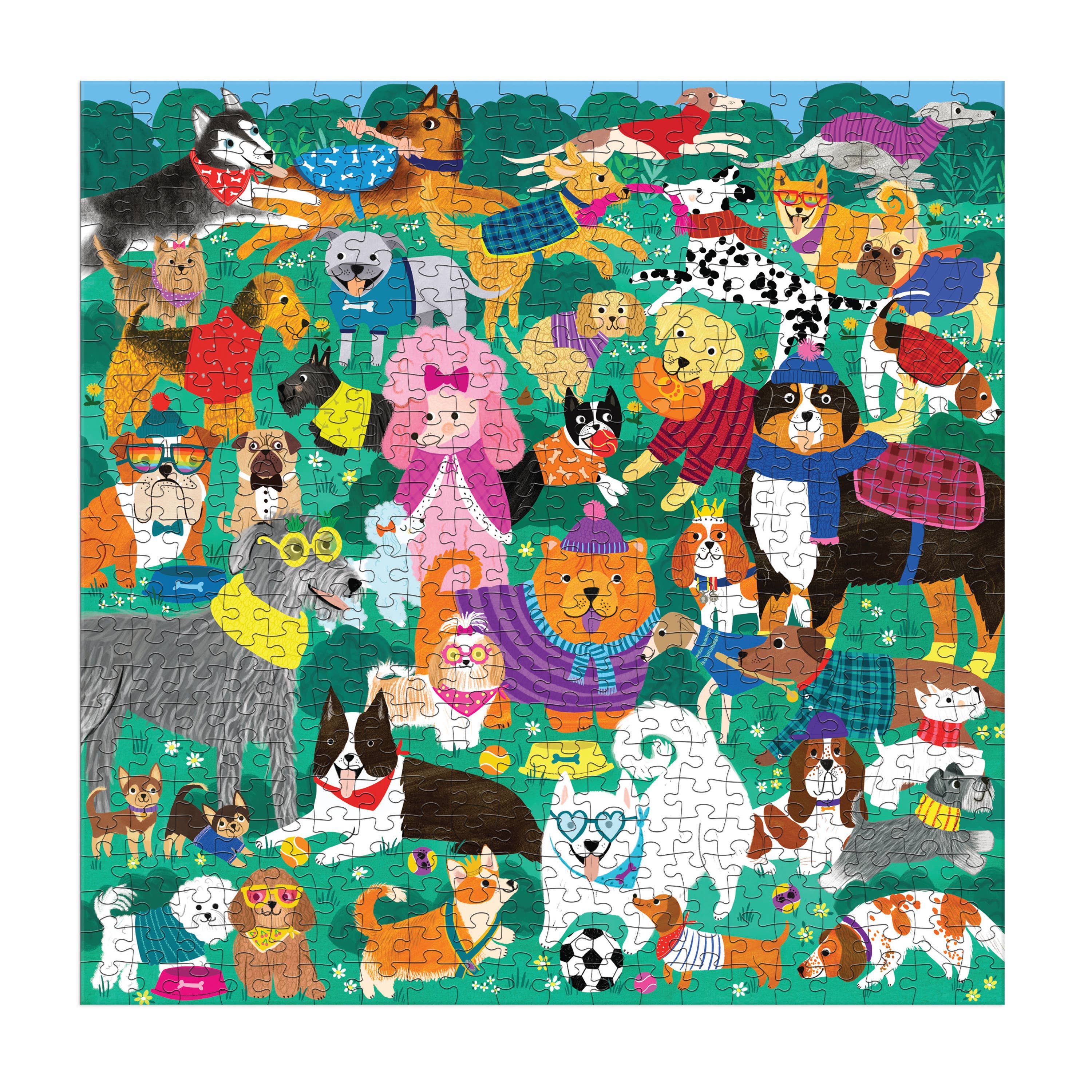 Doggone Days 500 Piece Family Puzzle