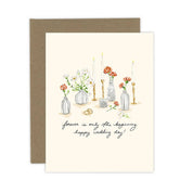 Forever is Only the Beginning Wedding card