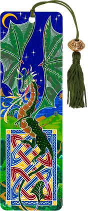 Dragon Beaded Bookmark