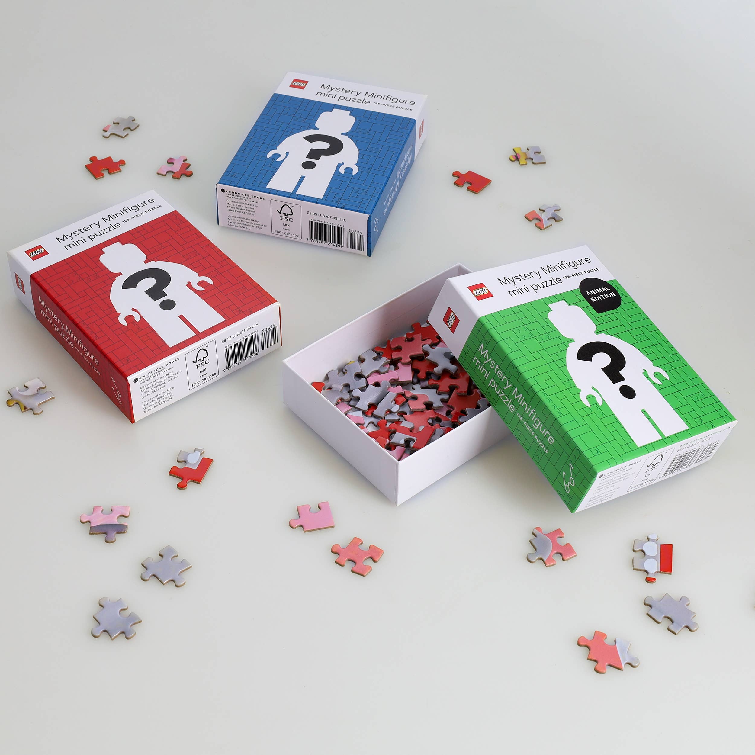 LEGO Mystery Minifigure Puzzles Blue Edition
