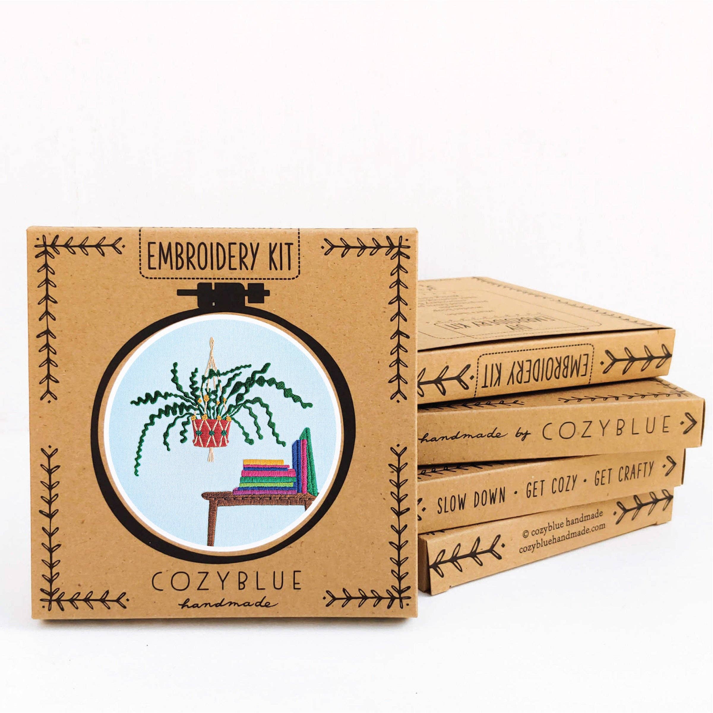Ricrac embroidery kit