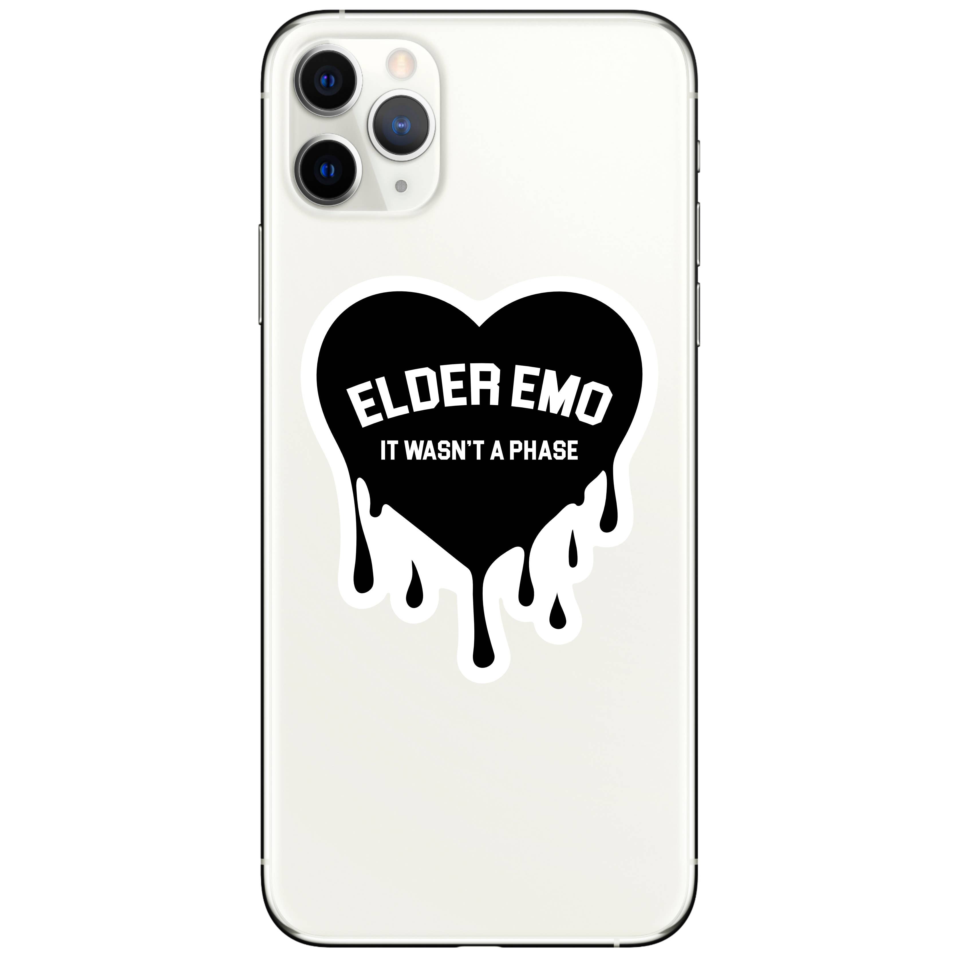 Elder Emo Vinyl Sticker