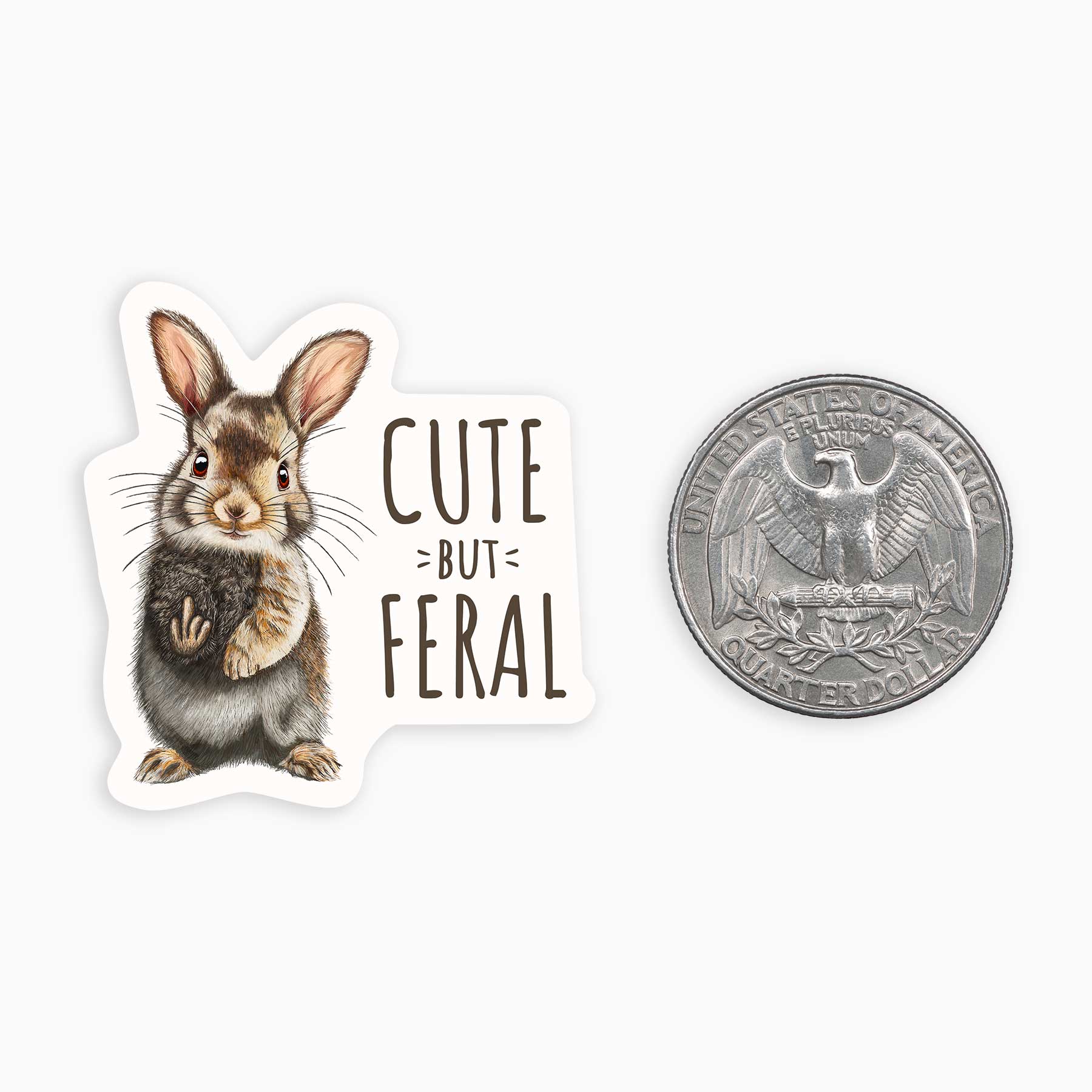 Feral - Mini Sticker