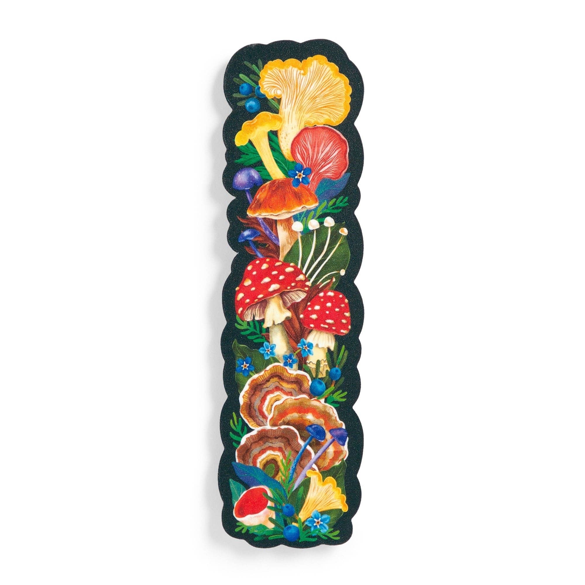 World of Mushrooms Paper Bookmark