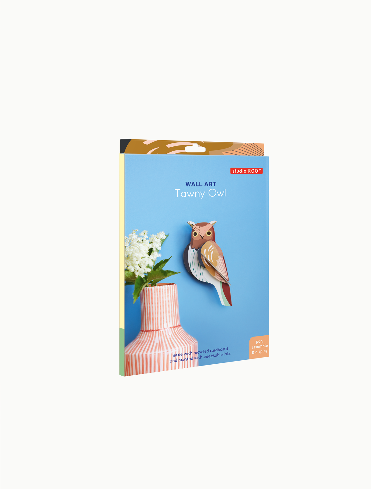 3D Wall Art - Garden Bird - Tawny Owl