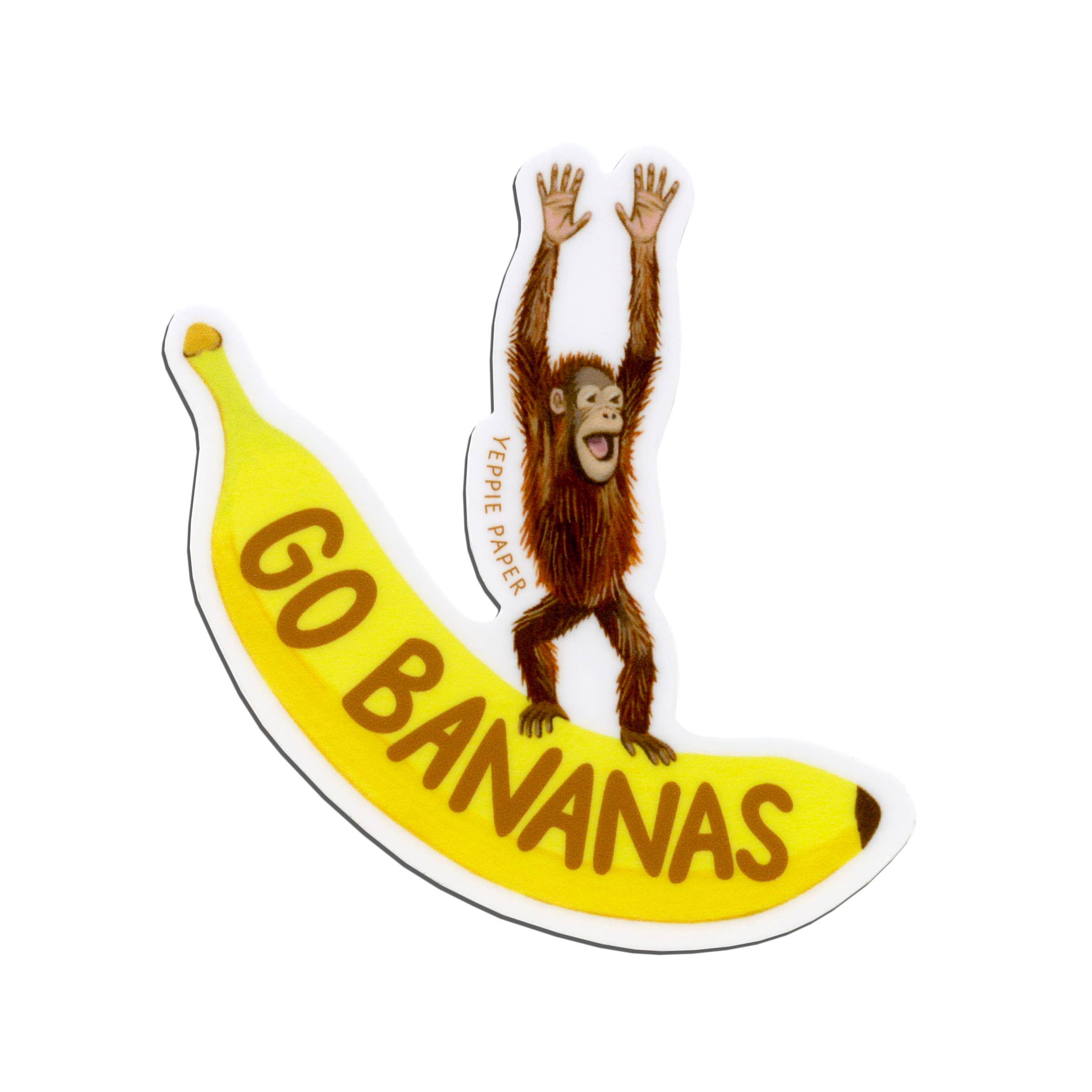 Go Bananas Orangutan Sticker