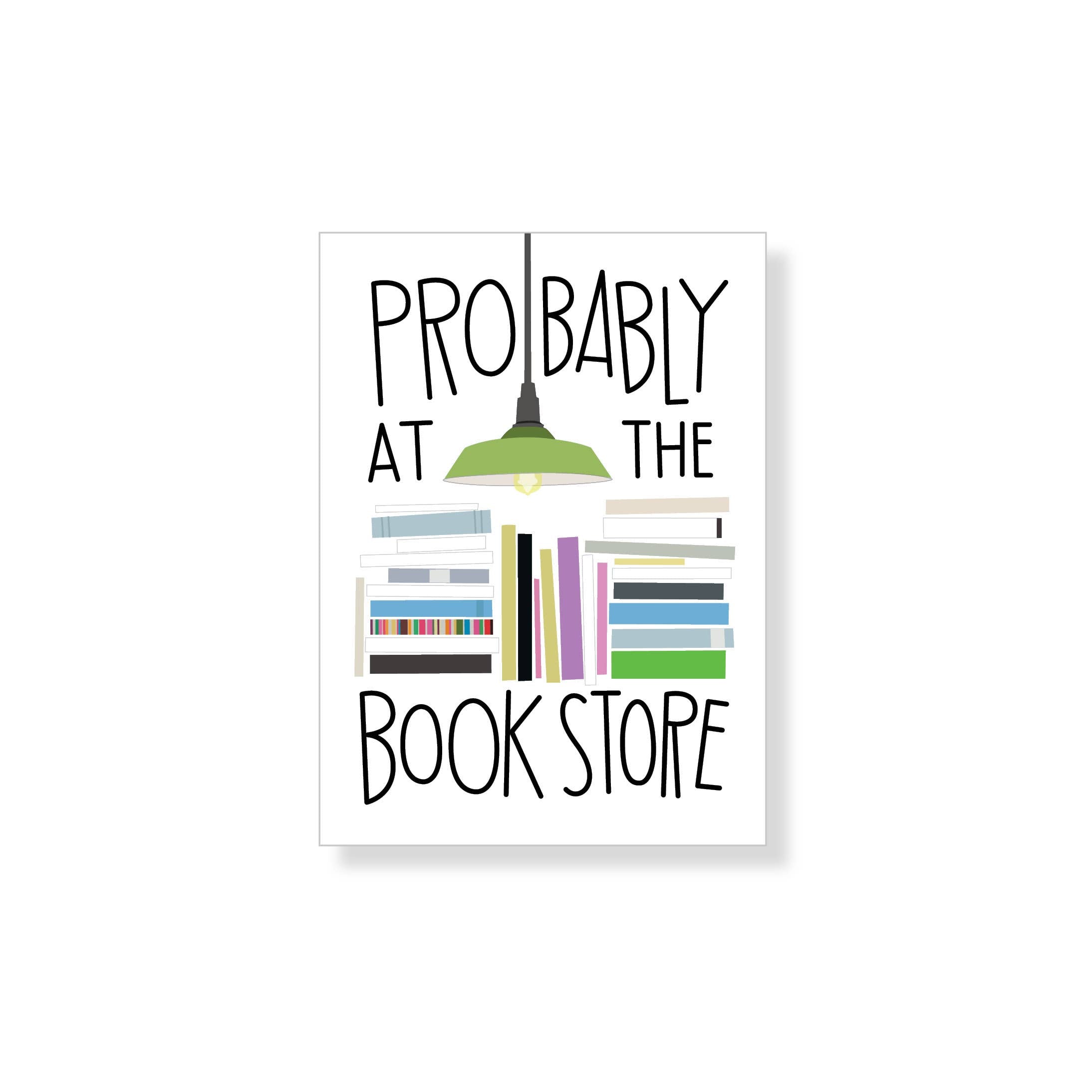 Probably at the Book Store Magnet