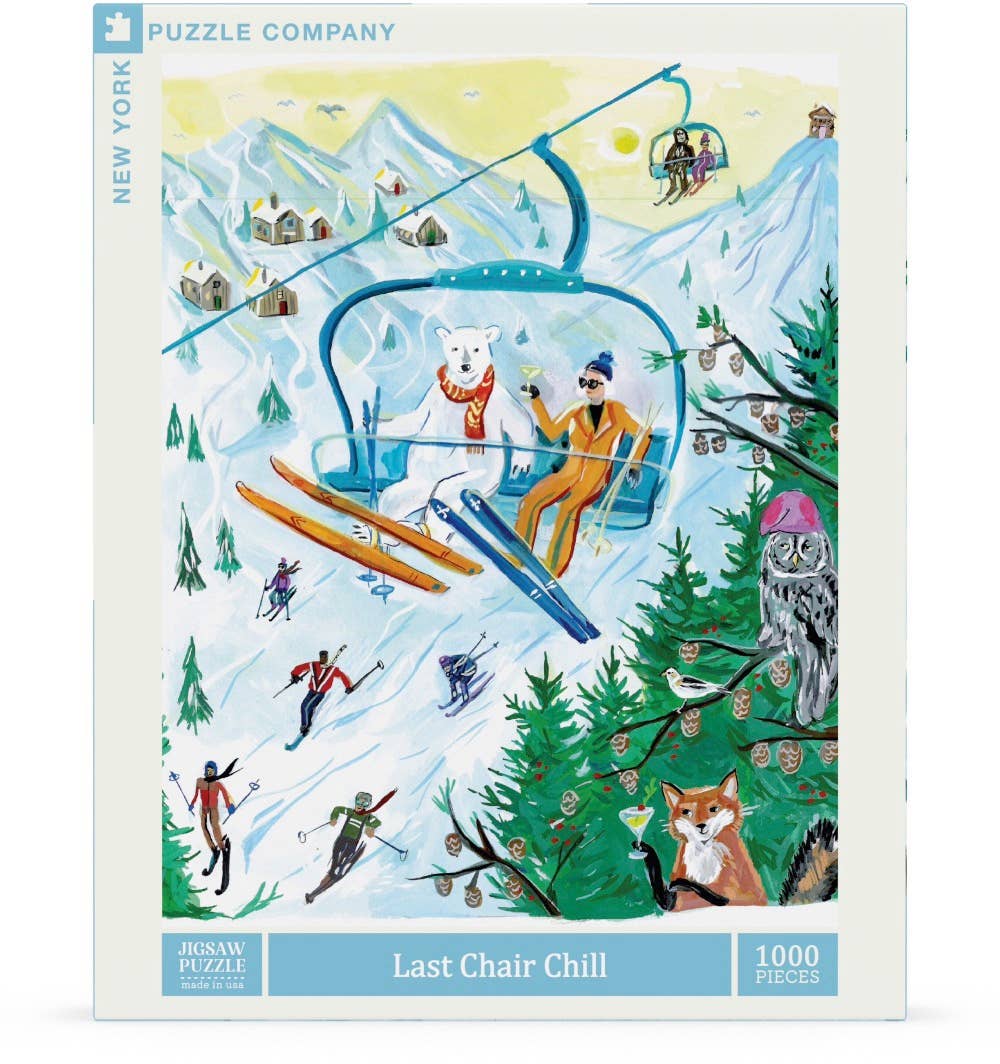 Last Chair Chill - 1000 Piece Jigsaw Puzzle