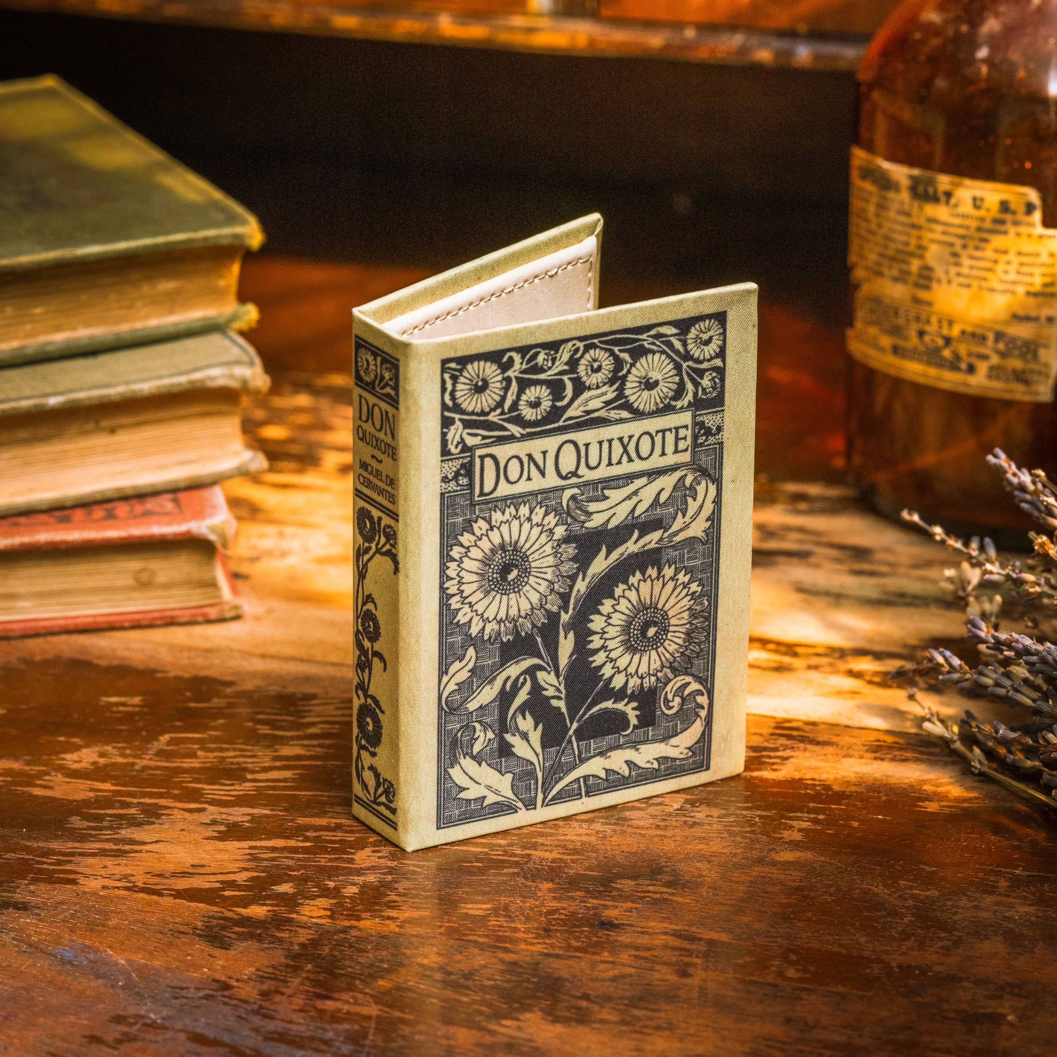 Don Quixote by Miguel de Cervantes 1605 Book Wallet