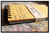 Vintage Nostalgia Library Card Memo Pad