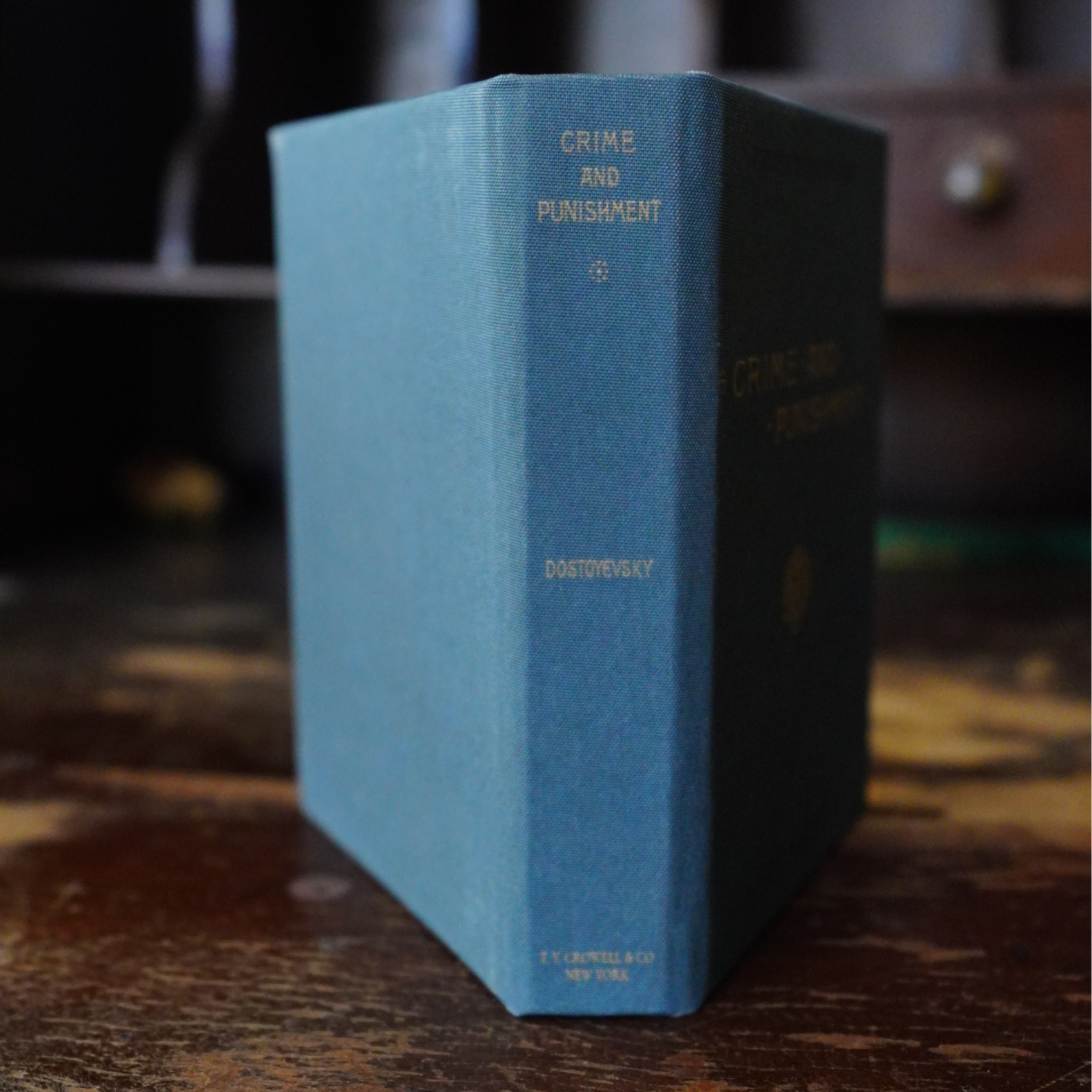 Crime and Punishment by Fyodor Dostoevsky 1866 Book Wallet