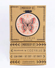 Butterfly embroidery kit