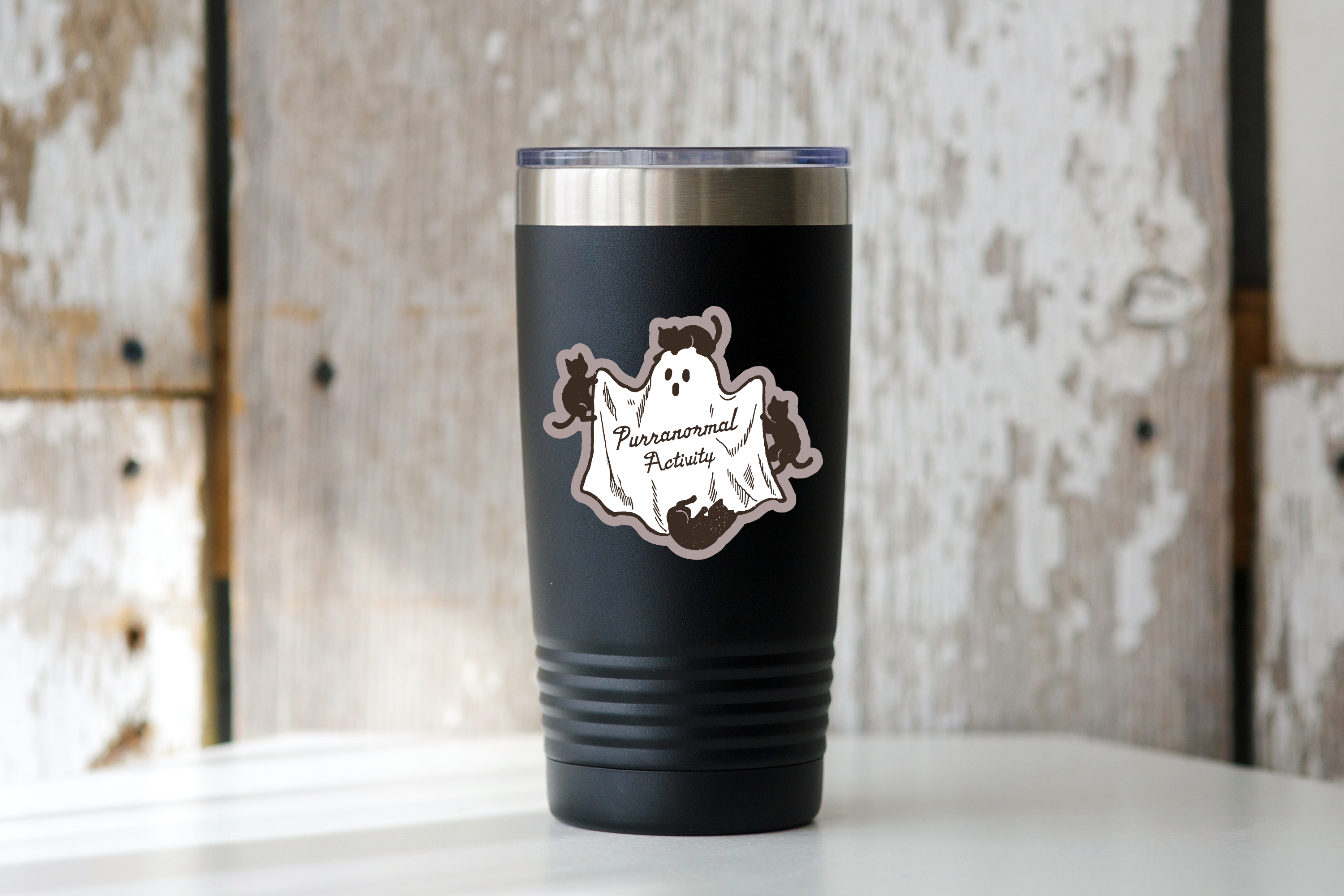 Purranormal Activity Sticker