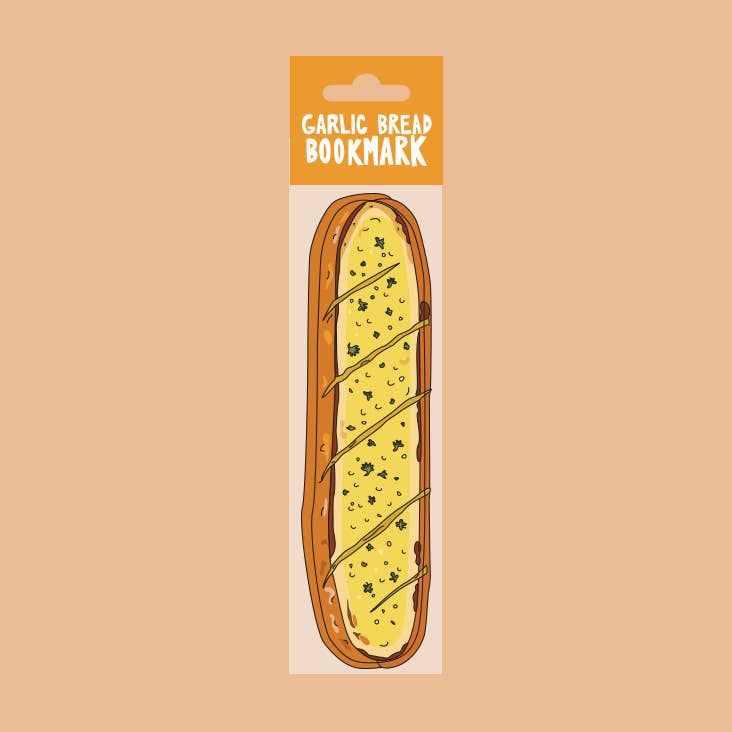 Garlic Bread Bookmark (it’s die cut!)