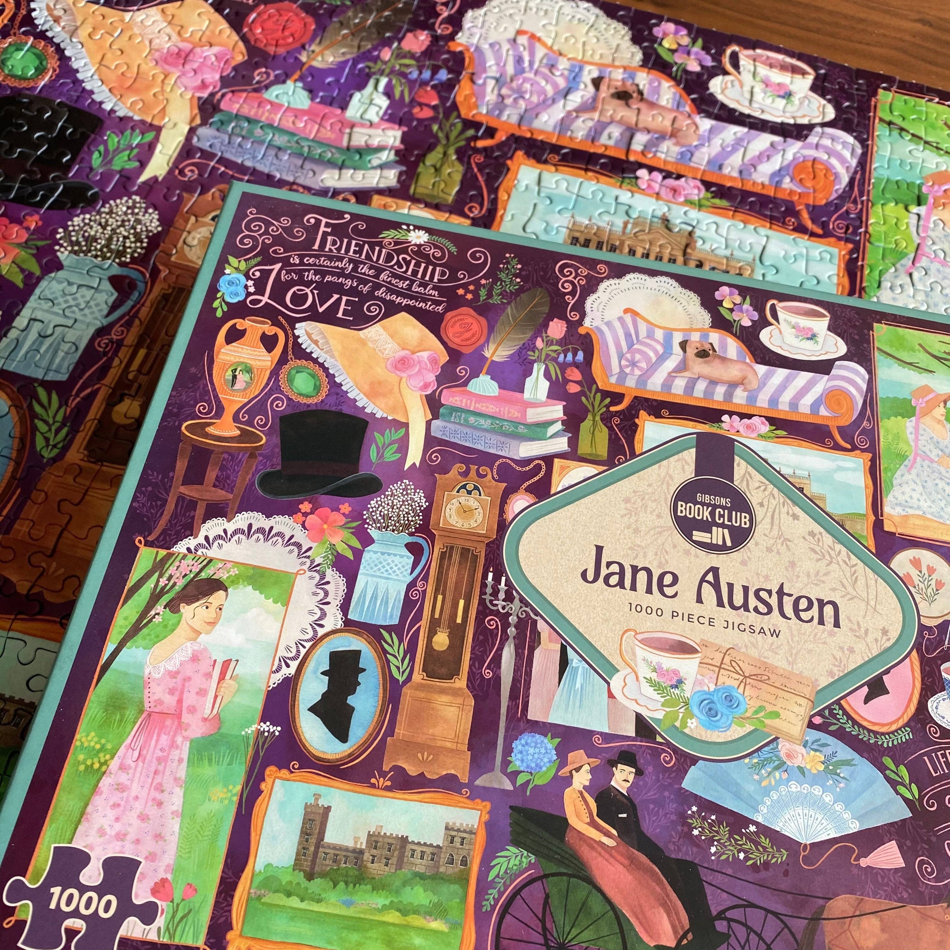 Book Club: Jane Austen 1000 Piece Jigsaw Puzzle