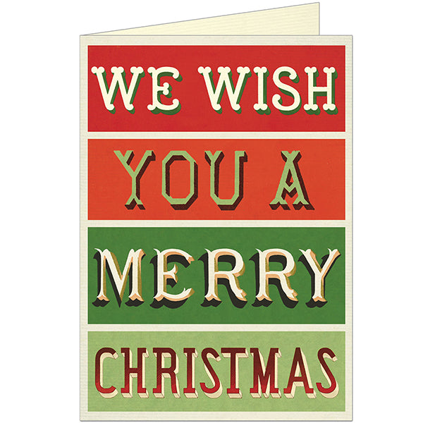 Merry Christmas Greeting Card