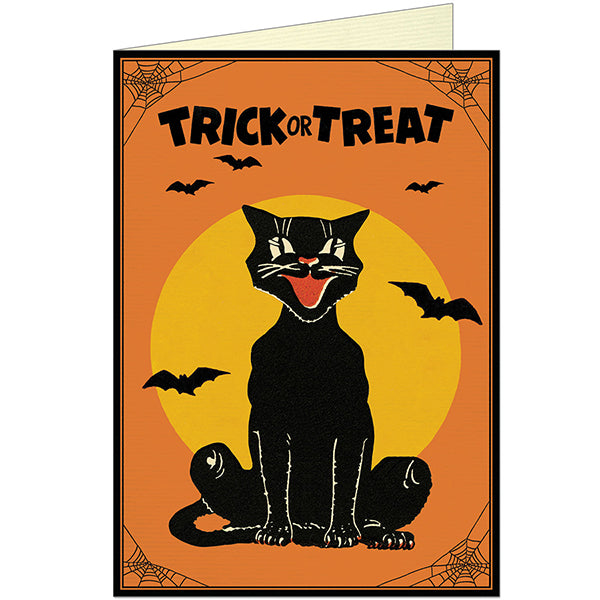 Halloween Cat 2 Greeting Card